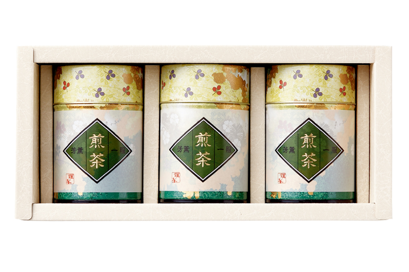 贈答用お茶（静岡茶・牧之原茶）一番人気！初摘100g缶×2~3本