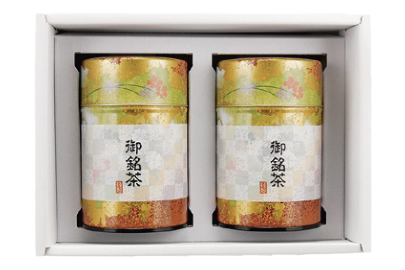贈答用お茶（静岡茶・牧之原茶）特選初摘100g缶×2~3本