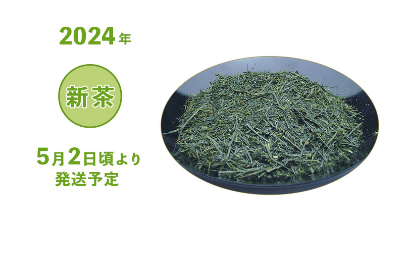 2024年 新茶袋詰め - 静岡のお茶・ 新茶 おいしい深蒸し茶の藤波園 